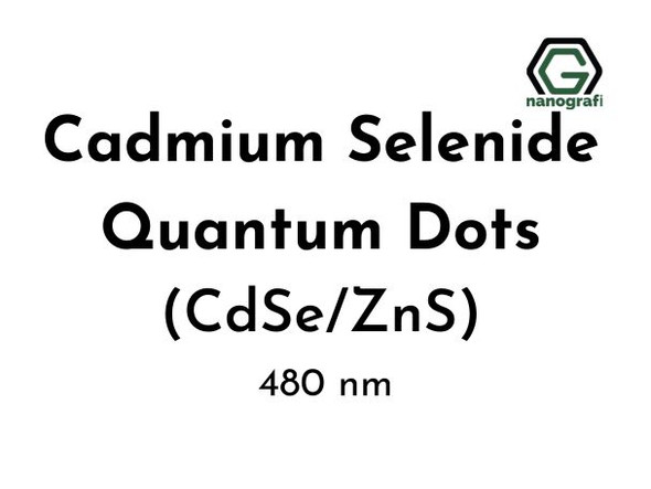 Cadmium Selenide Quantum Dots (CdSe/ZnS QD) 480 nm