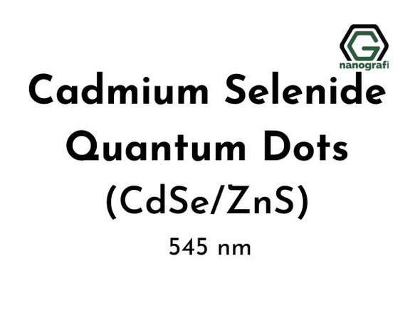 Cadmium Selenide Quantum Dots (CdSe/ZnS QD) 545 nm