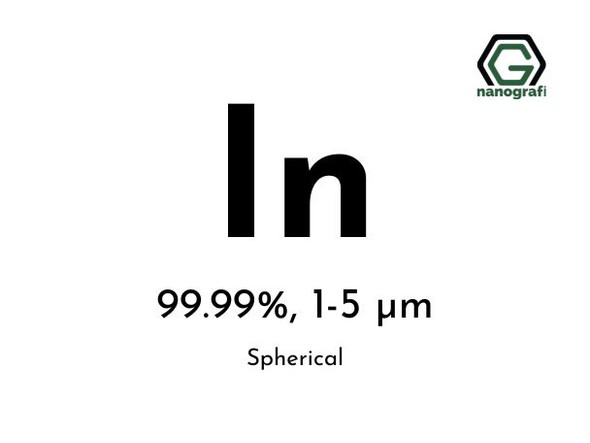 In 99.99%.1-5µm, spherical