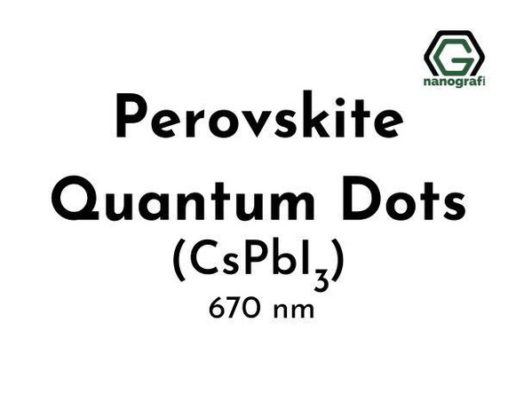  Perovskite Quantum Dots (CsPbI3) 670 nm 
