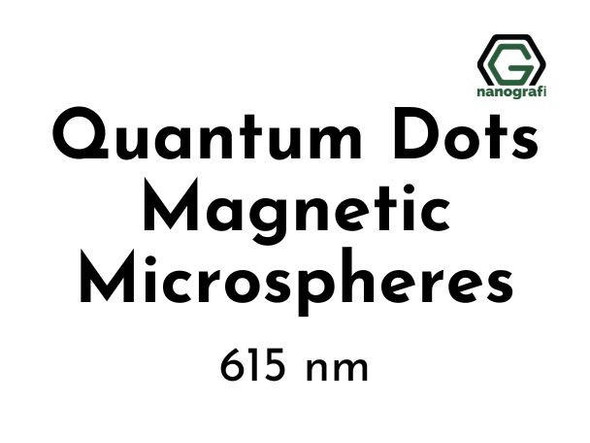  Quantum Dots Magnetic Microspheres 615 nm 