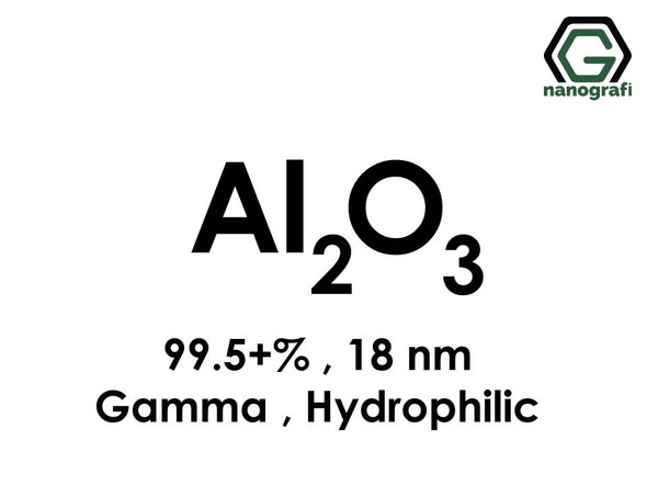 Aluminium Oxide (Al2O3) Nanopowder/Nanoparticles, Gamma, Purity: 99.5+%, Size: 18 nm, Hydrophilic- NG04SO0107