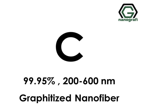 Graphitized Carbon Nanofiber, Purity: 99.95%, Size: 200-600 nm- NG04EO0713