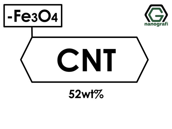 Carbon Nanotubes Doped with 52 wt% Iron Oxide (Fe3O4) Nanopowder/Nanoparticles